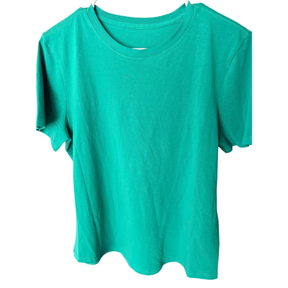 Lululemon Love Crew Pima Cotton Short Sleeve Tee Green Size 8
